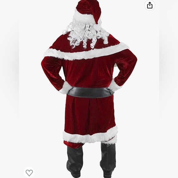 🔴🔴🔴***SOLD ***Men's Adult Santa Suit Costume Set Christmas Holiday🔴🔴🔴 - Picture 3 of 9